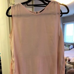 Massimo Dutti sleeveless pink top